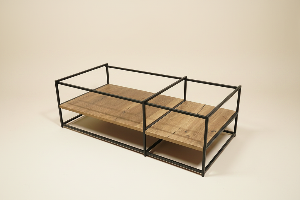 City Salontafel – ¾ links crème sweep