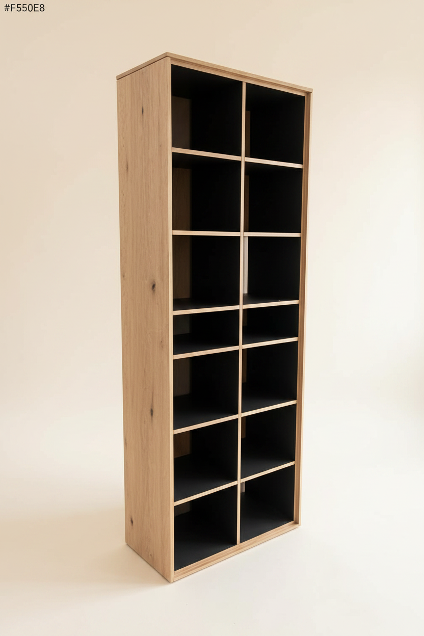 Darwin boekenkast crème sweep hoek