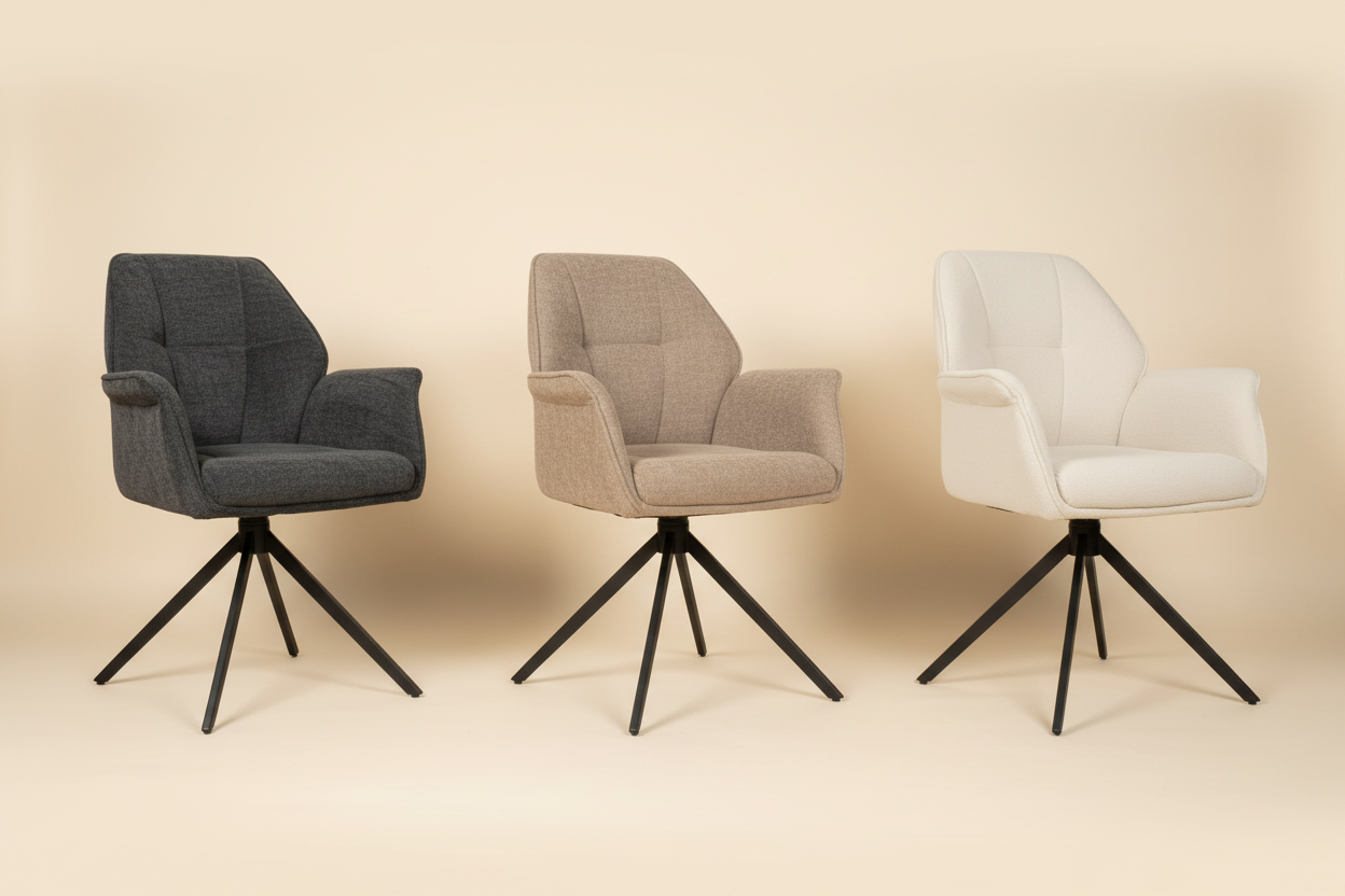 Drie stoelen varianten