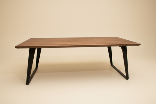 Box Eettafel – zijaanzicht crème sweep