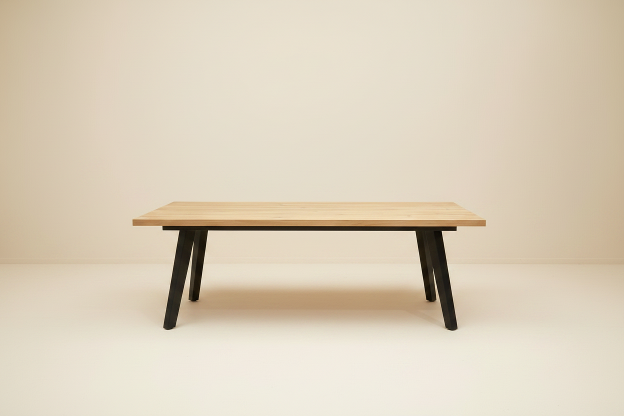Kinna eettafel — crème sweep