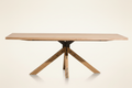 Eettafel crème vooraanzicht rechter tafel