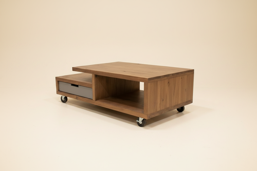 Box Salontafel – zijaanzicht crème sweep