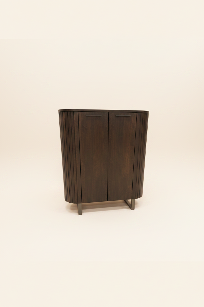 Highboard – gesloten crème sweep