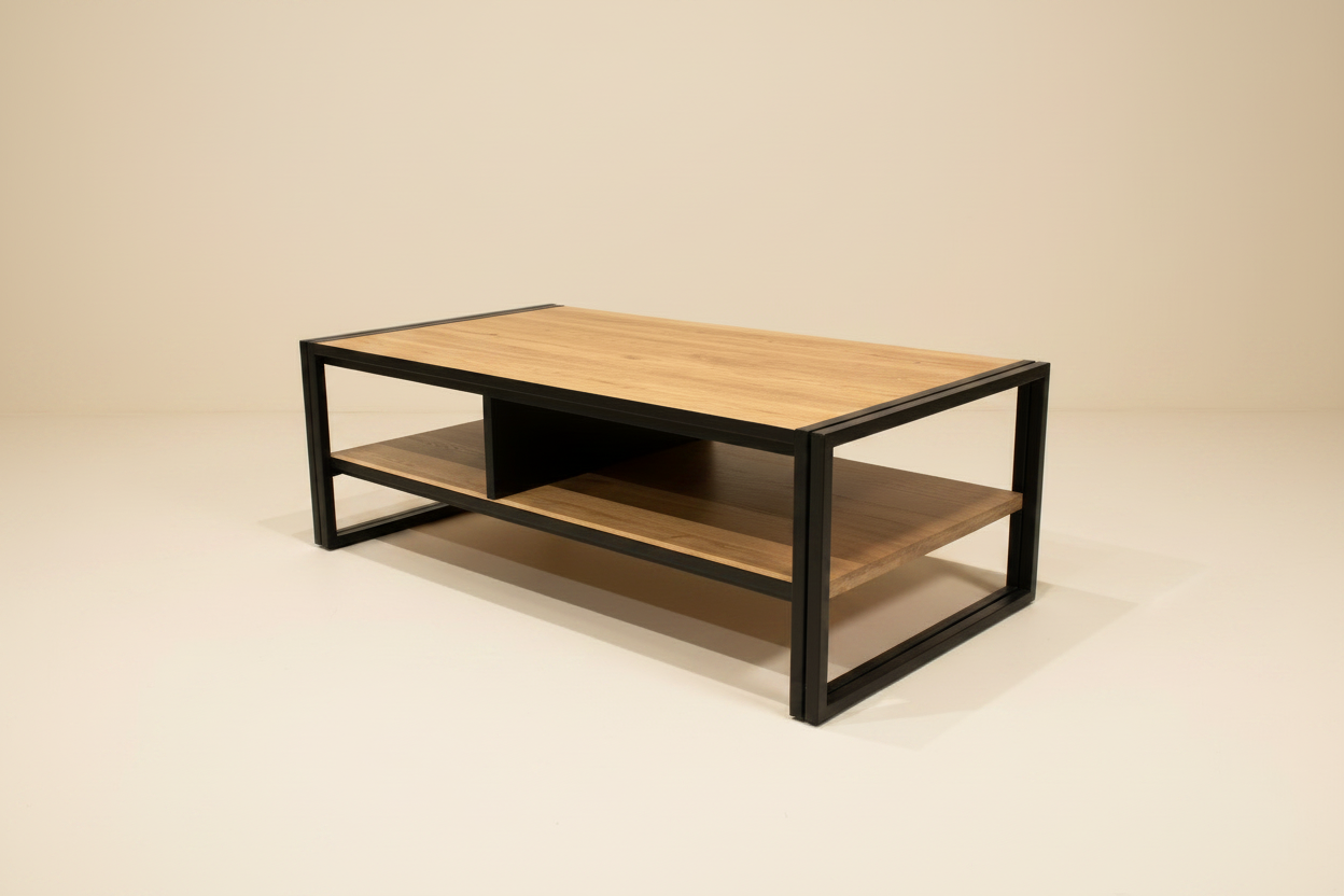 Avalon salontafel – eiken ¾ crème sweep
