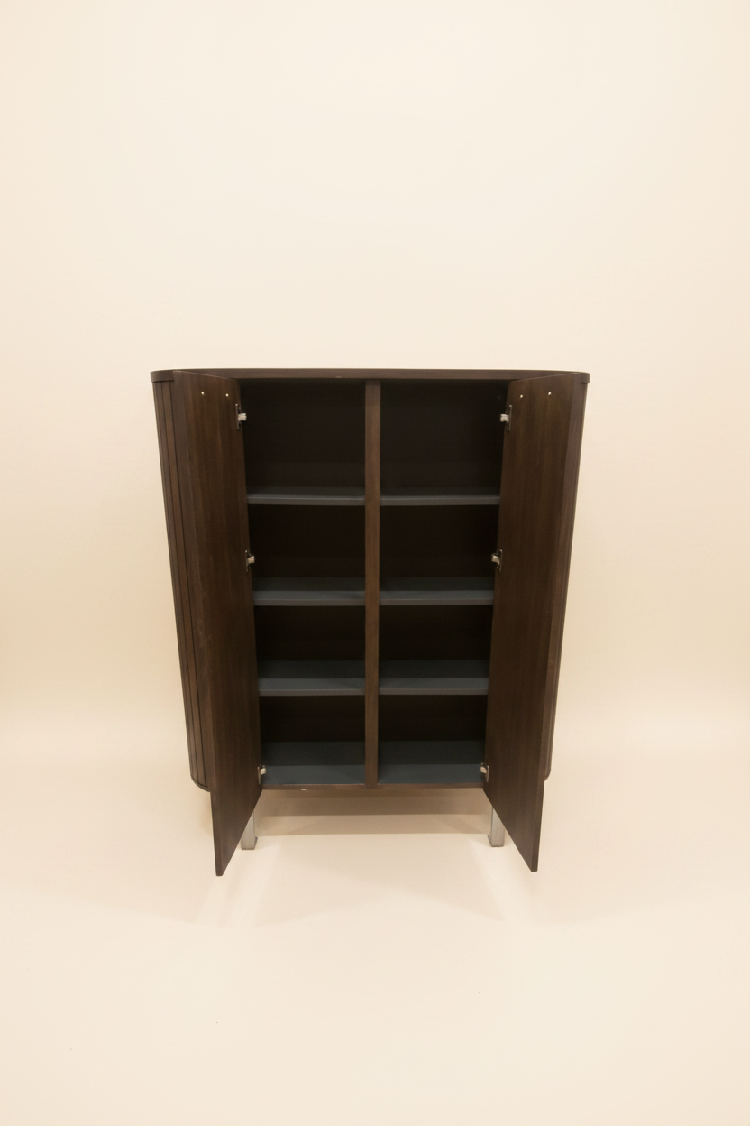 Highboard – deuren open crème sweep
