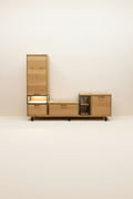 Ridge – hoge kast links crème sweep
