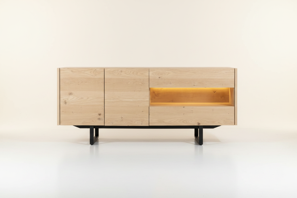 Modali Dressoir 190cm Naturel – sweep zonder decoratie